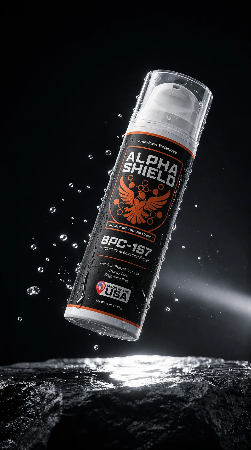 Alpha Shield BPC-157 Sport Recovery Cream — American Sciences