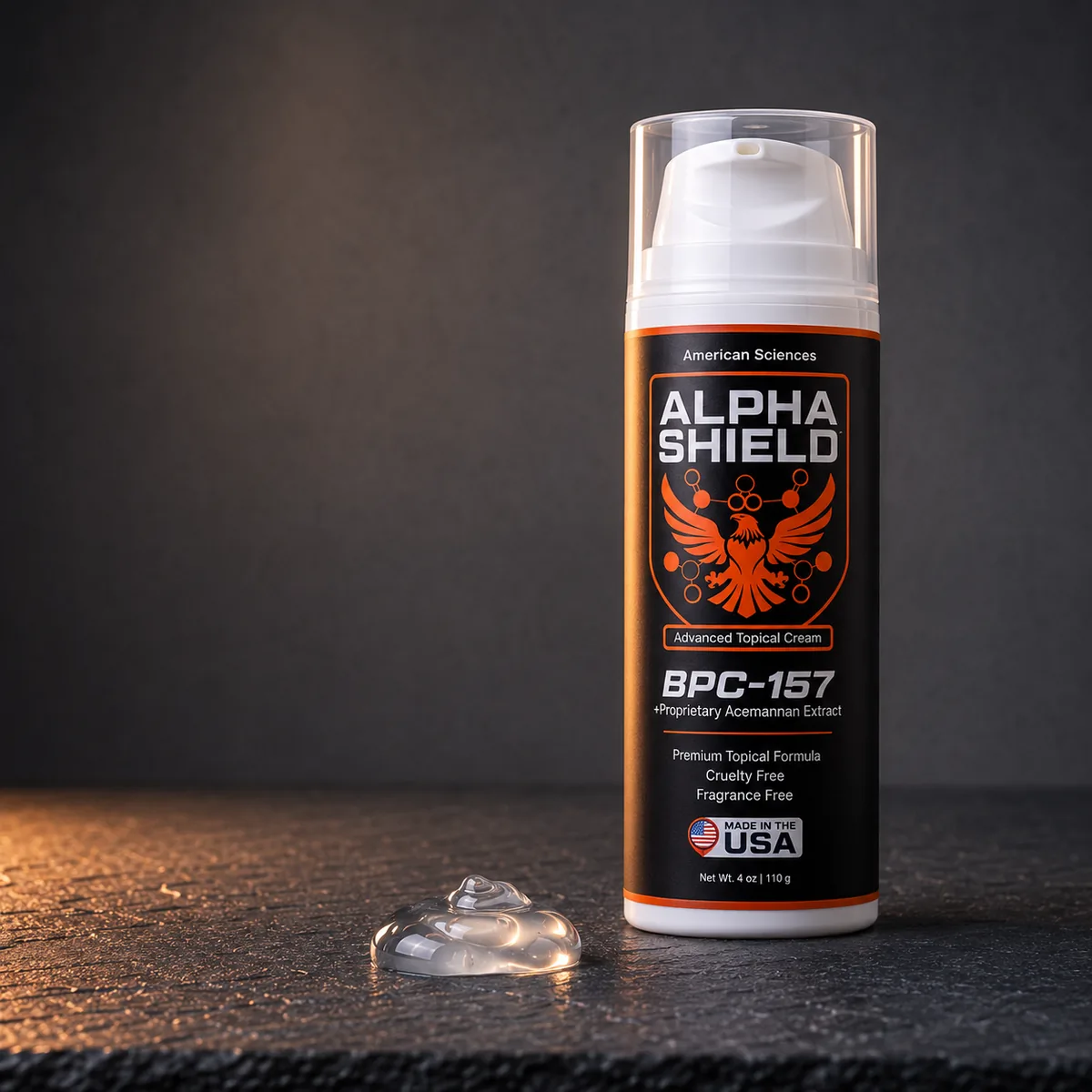Alpha Shield BPC-157 Sport Recovery Cream — American Sciences
